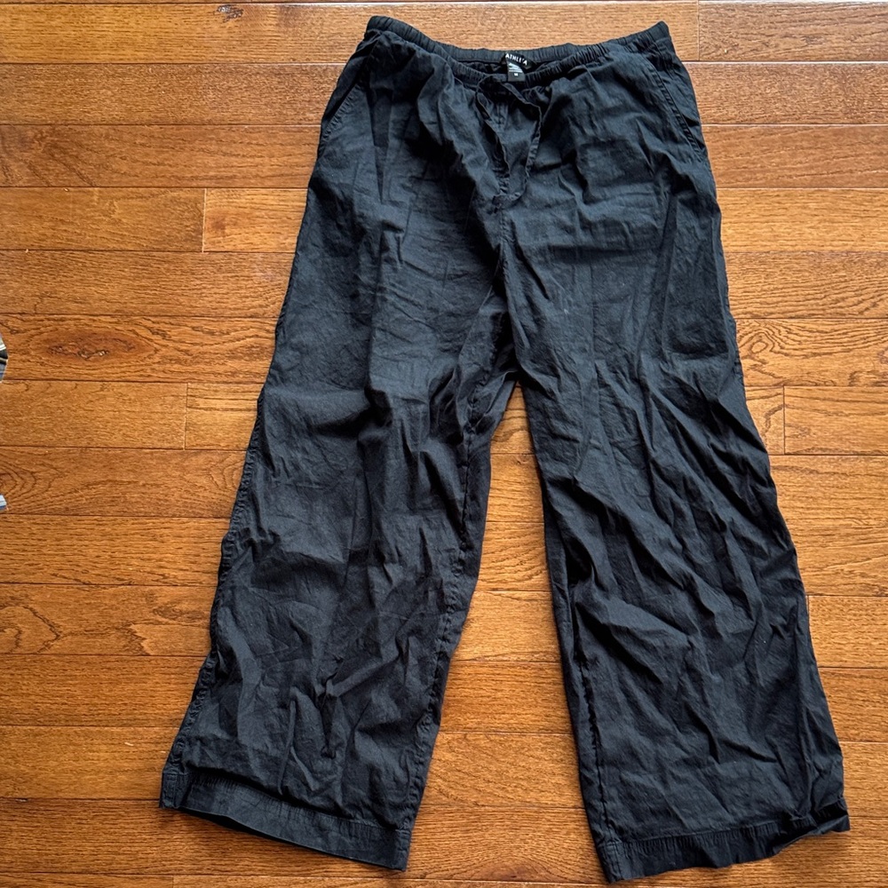 Athleta Women's Black Wide Leg Pants